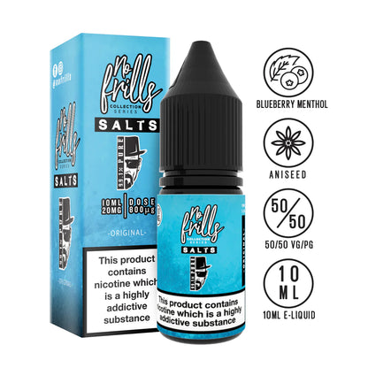 No Frills - 99.1% - Nic Salts - 10ml