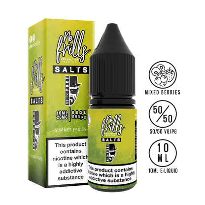 No Frills - 99.1% - Nic Salts - 10ml