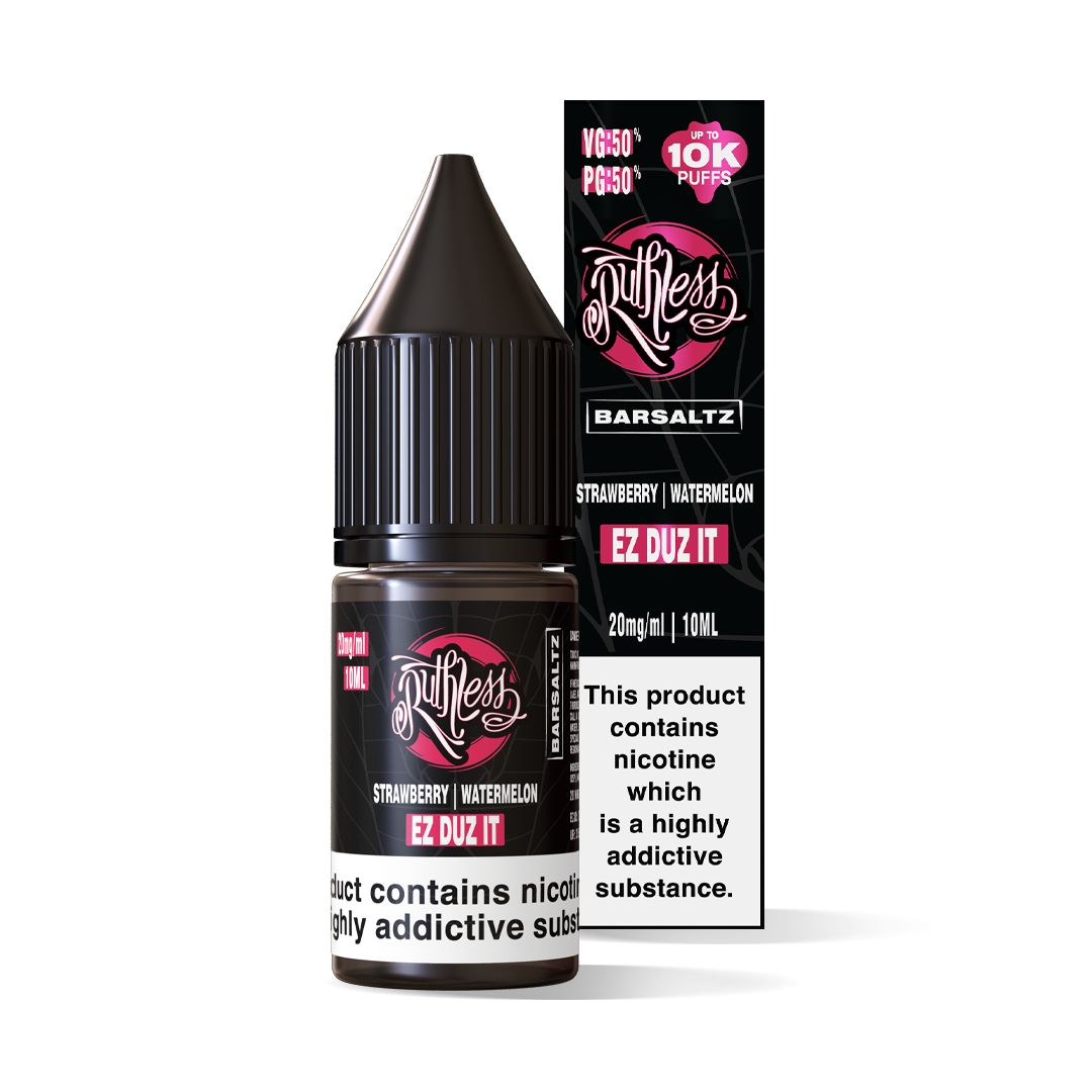 Ruthless Bar Saltz - Nic Salts - 10ml
