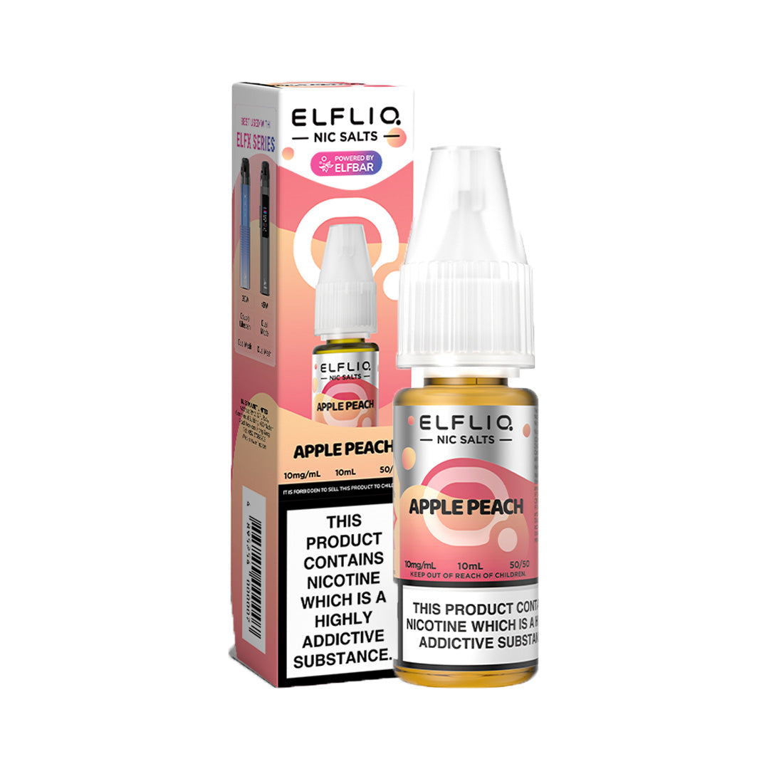 Elf Bar Elfliq Apple Peach Nic Salts 10ml | The Ace of Vapez Distro