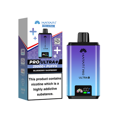 Hayati Pro Ultra Plus 25K Prefilled Vape Kit Blueberry Raspberry | The Ace of Vapez