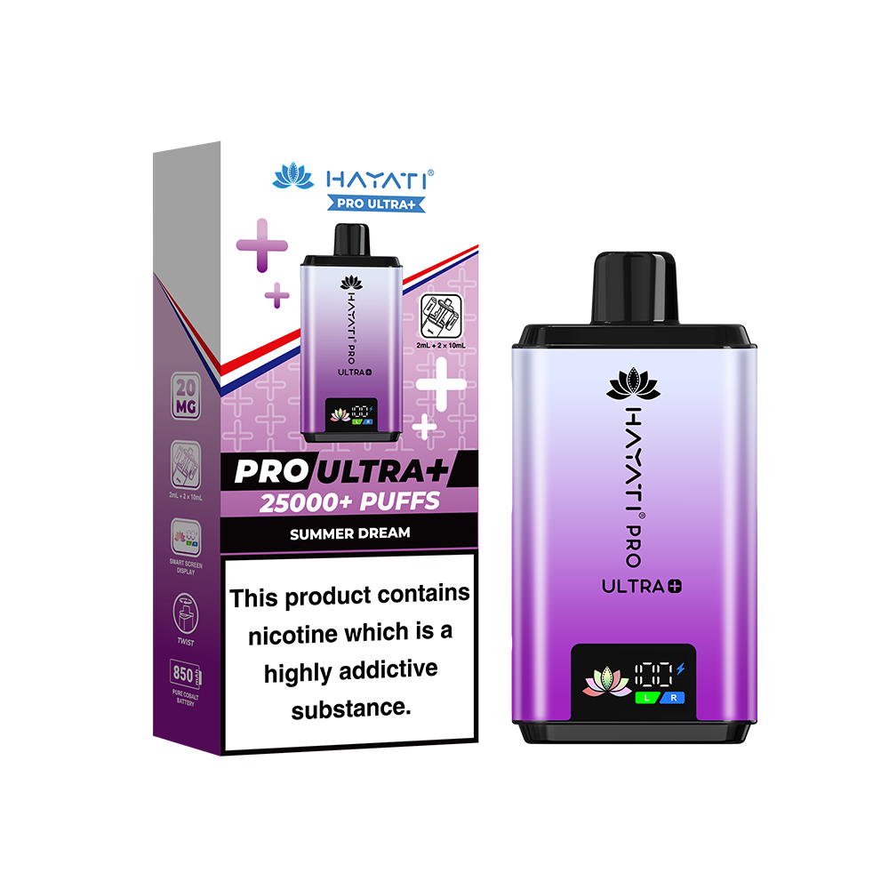 Hayati Pro Ultra Plus 25K Prefilled Vape Kit Summer Dream | The Ace of Vapez Distro