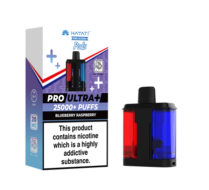 Hayati Pro Ultra Plus 25k Refill Pods Blueberry Raspberry | The Ace of Vapez Distro