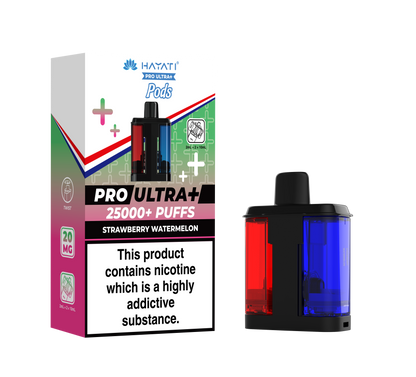 Hayati Pro Ultra Plus 25k Refill Pods Strawberry Watermelon | The Ace of Vapez Distro