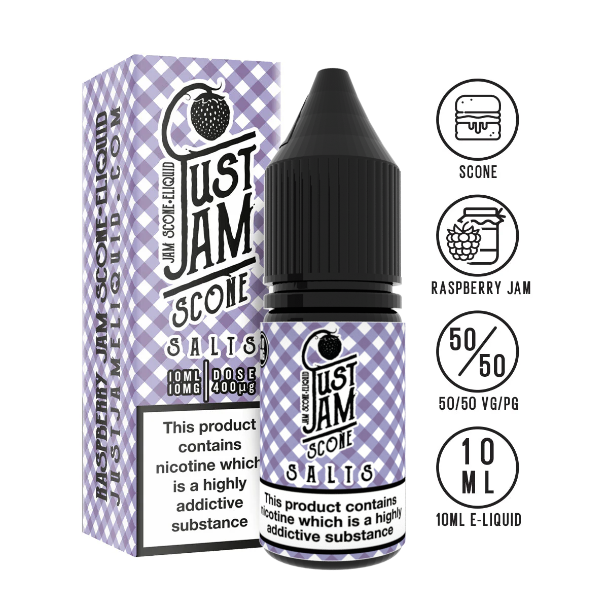 Just Jam - Nic Salts - 10ml