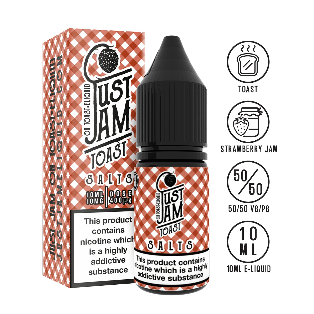 Just Jam - Nic Salts - 10ml