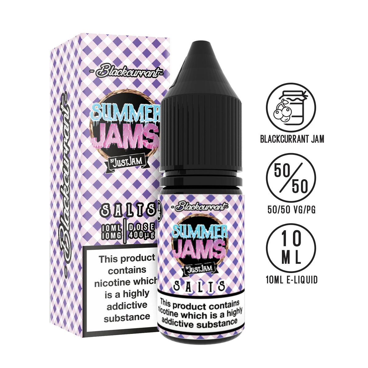 Just Jam - Summer Jams - Nic Salts - 10ml