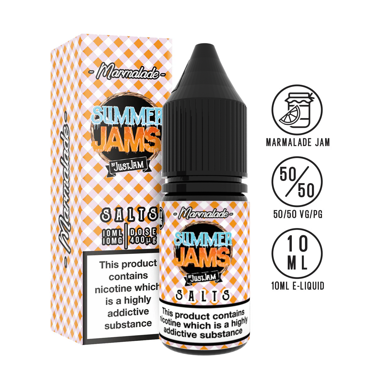 Just Jam - Summer Jams - Nic Salts - 10ml