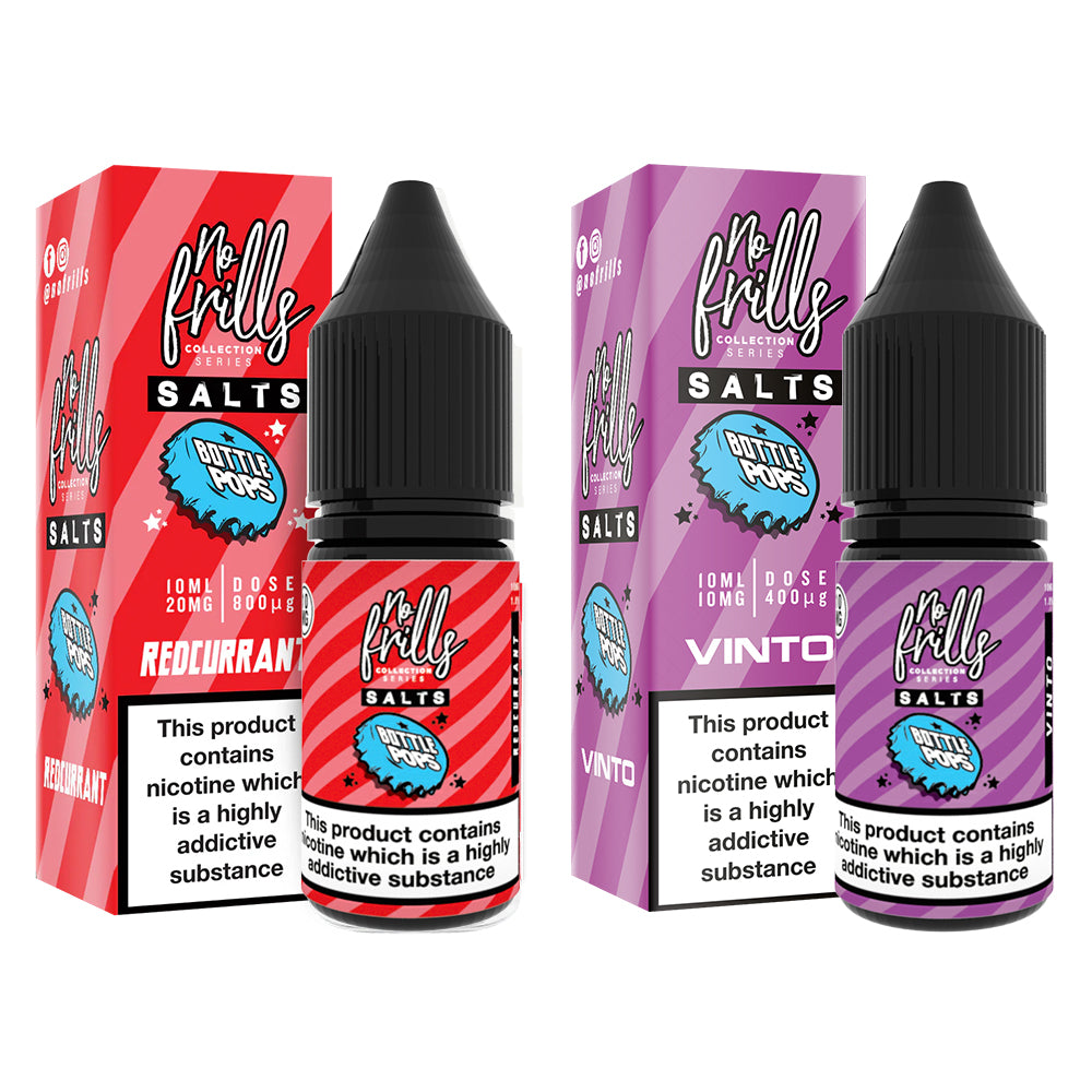 No Frills - Bottle Pops - Nic Salts - 10ml