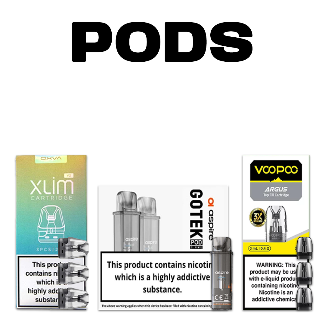 Replacement Pods Tile | The Ace of Vapez Distro