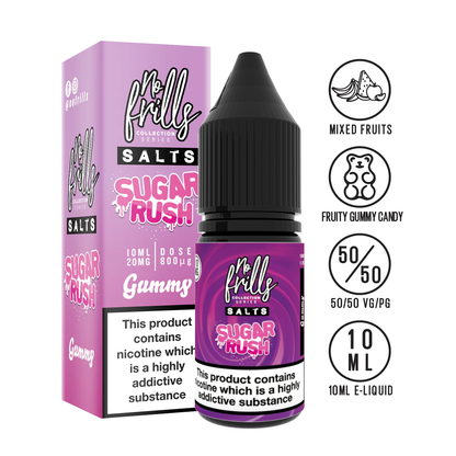 No Frills - Sugar Rush - Nic Salts - 10ml