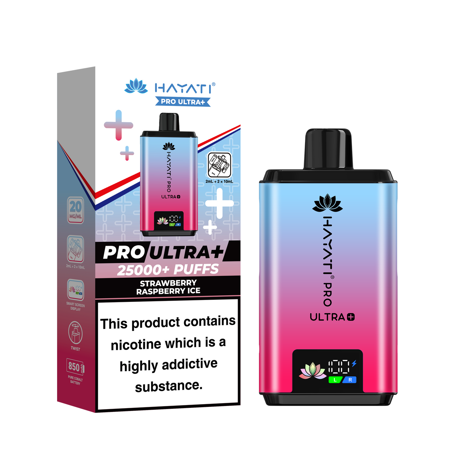 Hayati Pro Ultra Plus 25K Prefilled Vape Kit