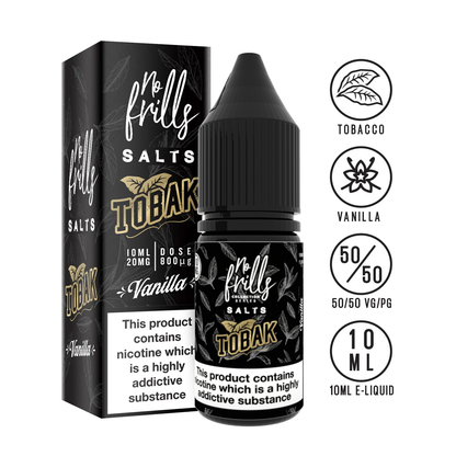 No Frills  - Tobak - Nic Salts - 10ml