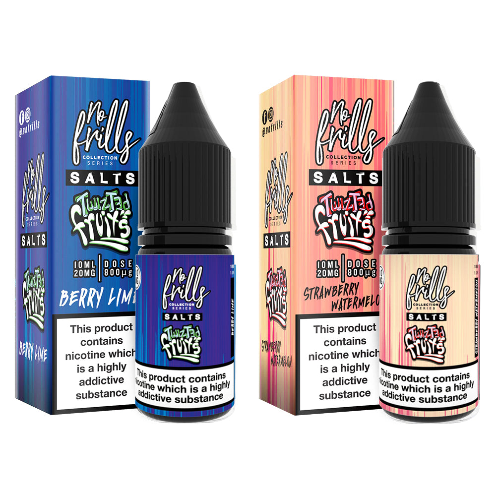 No Frills  - Twizted Fruits - Nic Salts - 10ml