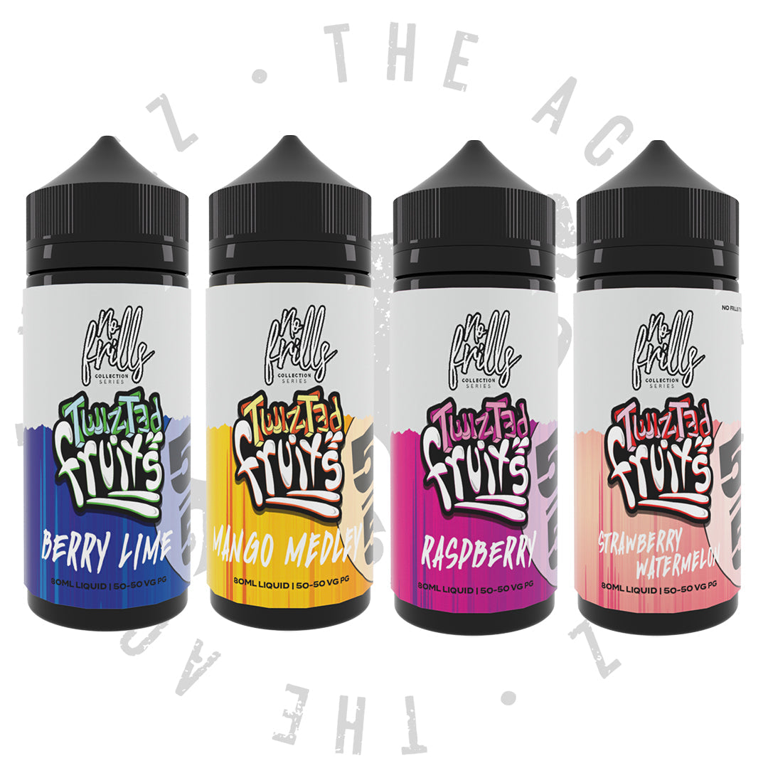 No Frills Twizted Fruits 80ml
