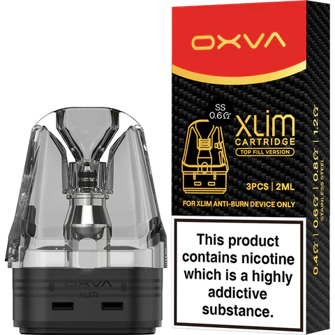 Oxva Xlim Top Fill Pods 2ml Stainless Steel