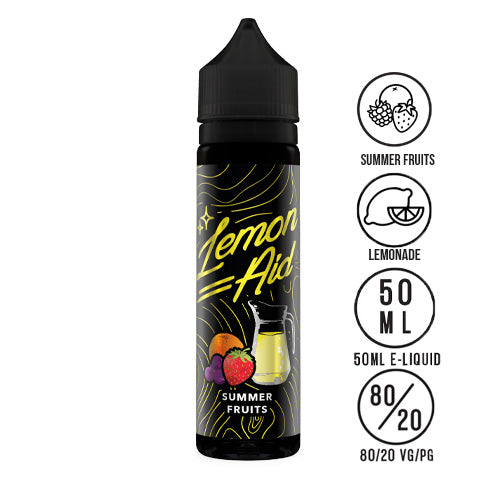 Lemon-Aid Summer Fruits 50ml Shortfill | The Ace of Vapez Distro